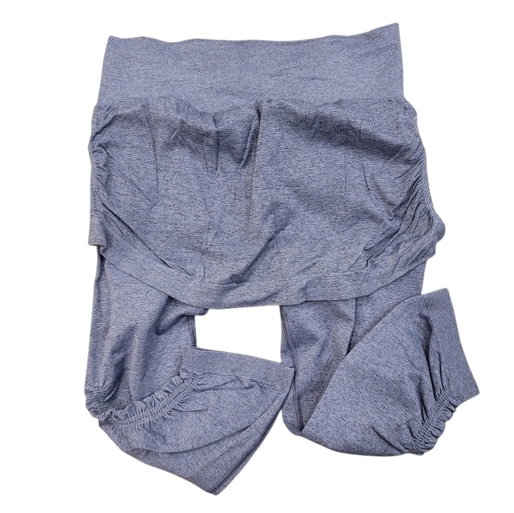 Athleta Seamless Skirt's Got Legs Ruched Leggings Grey - S